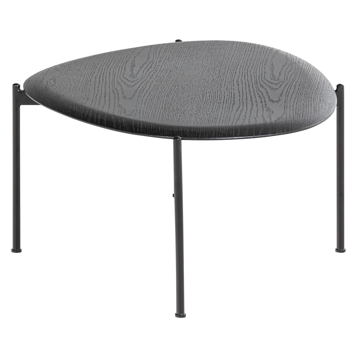 Kota Salontafel 36 X92 X68 Cm Mdf/Fineer Zwart