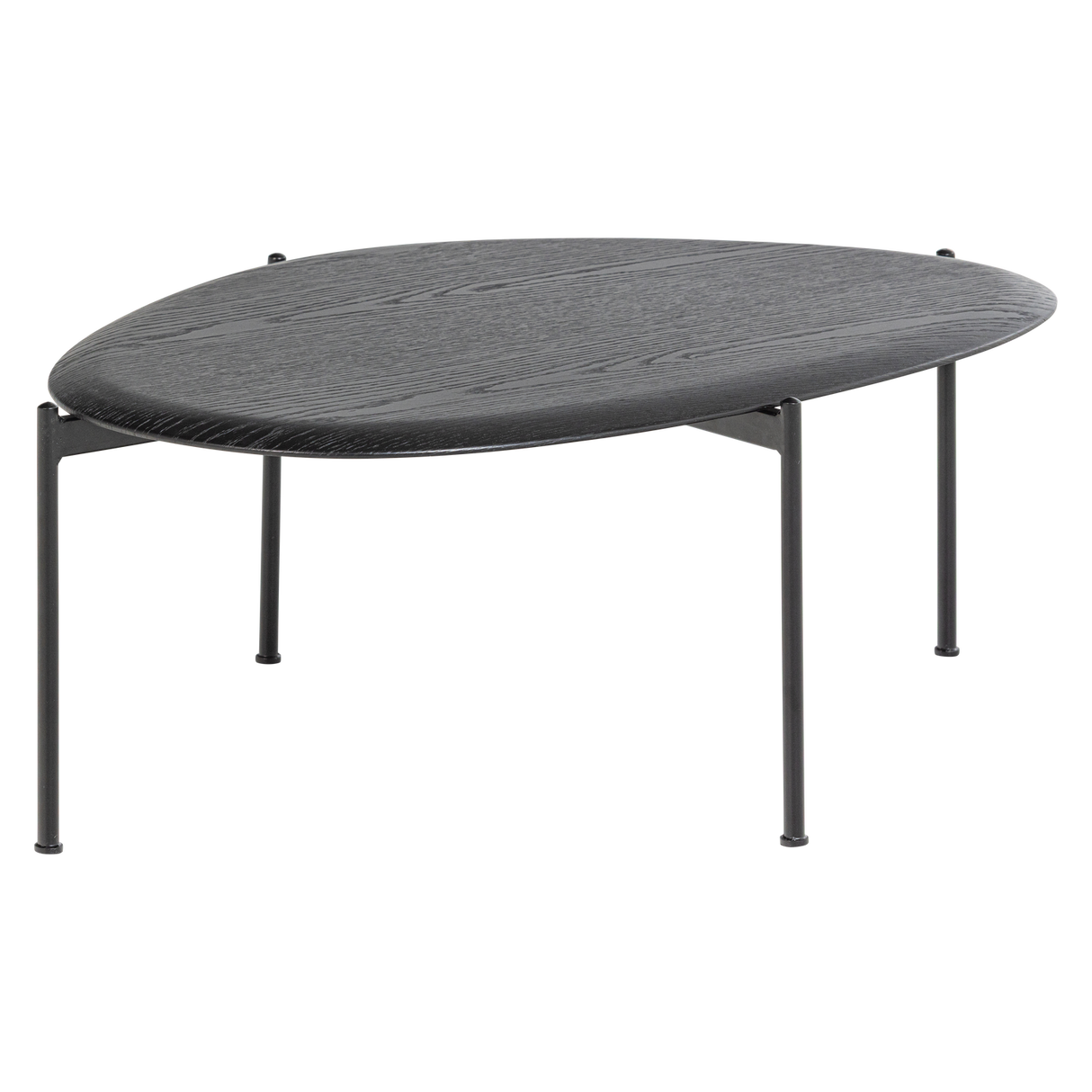 Kota Salontafel 36 X92 X68 Cm Mdf/Fineer Zwart