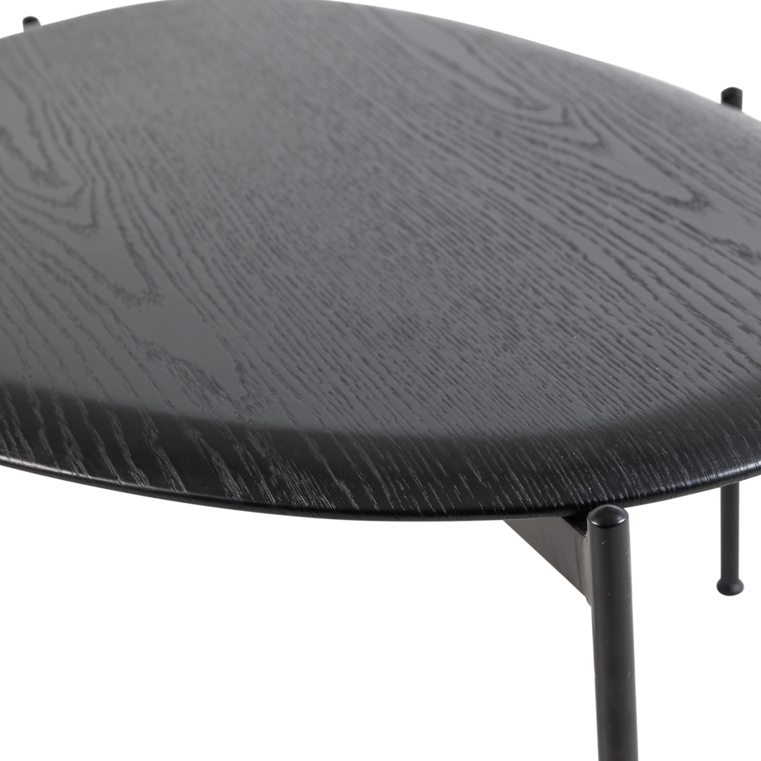Kota Salontafel 36 X92 X68 Cm Mdf/Fineer Zwart
