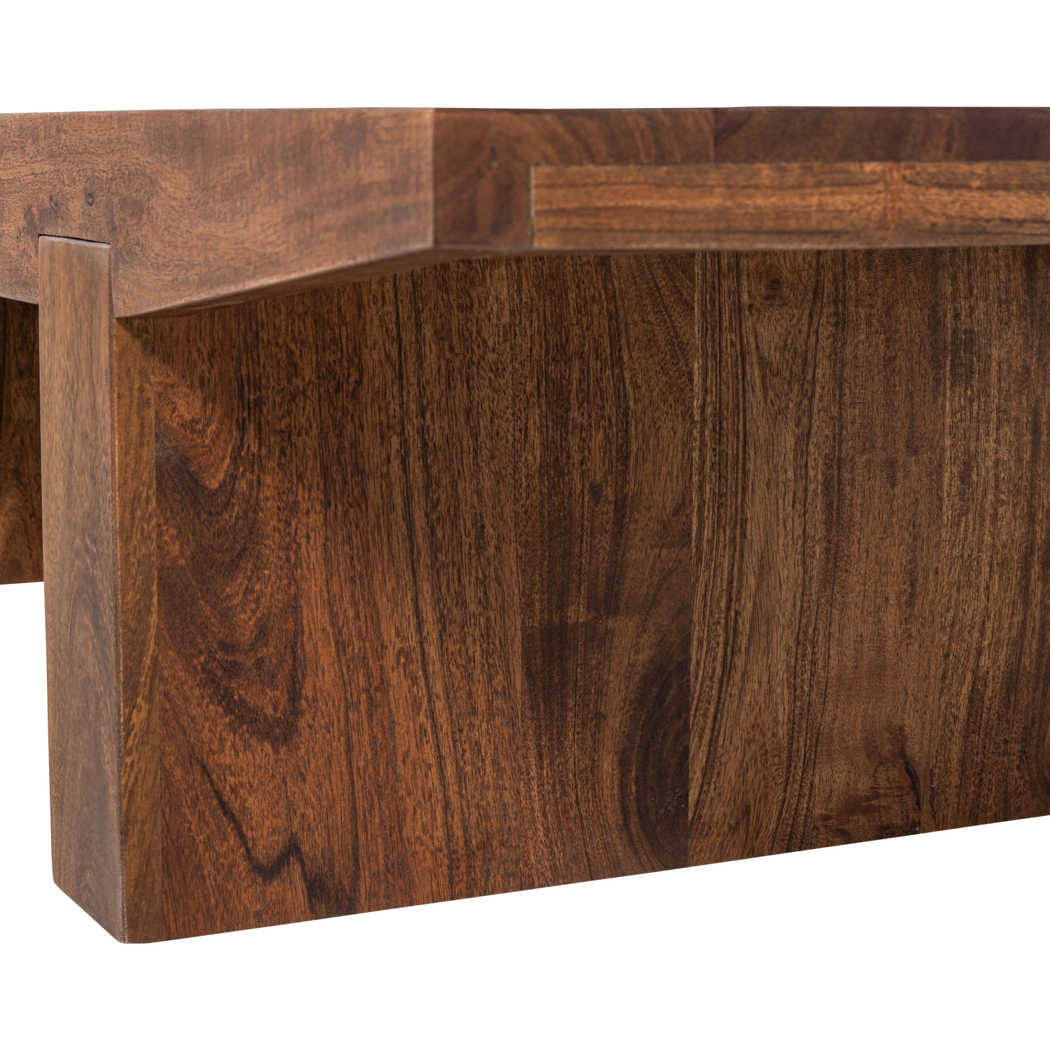 Eron Salontafel Acaciahout Bruin
