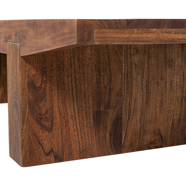 Eron Salontafel Acaciahout Bruin