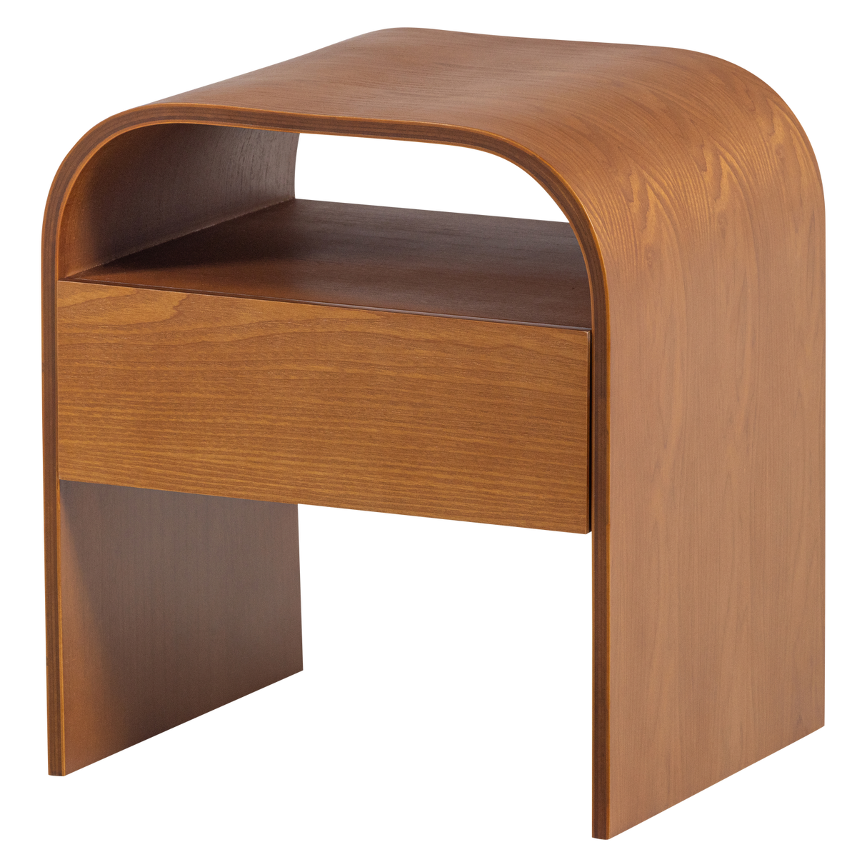 Momo Nachtkastje/Bijzettafel Hout Bruin [Fsc]