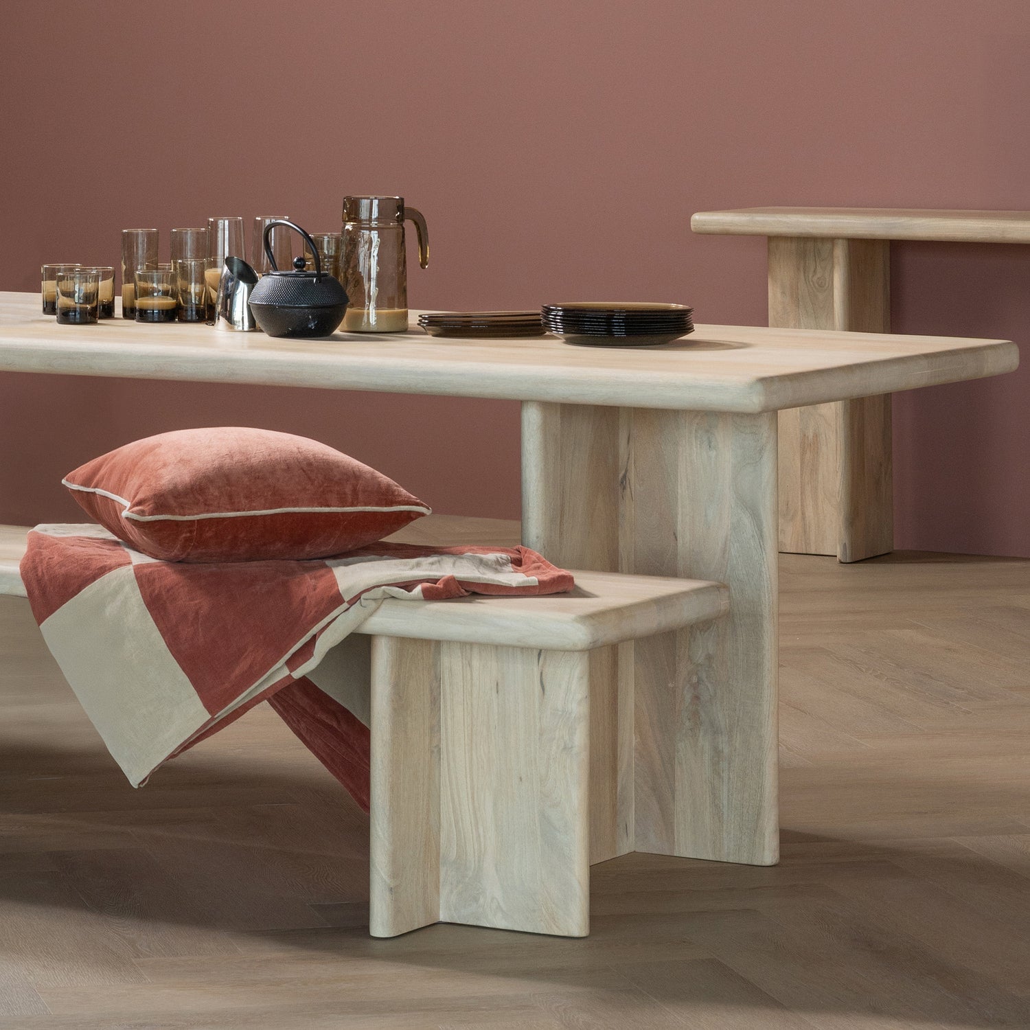 Ato Eettafel 180 X90 Cm Mangohout Naturel