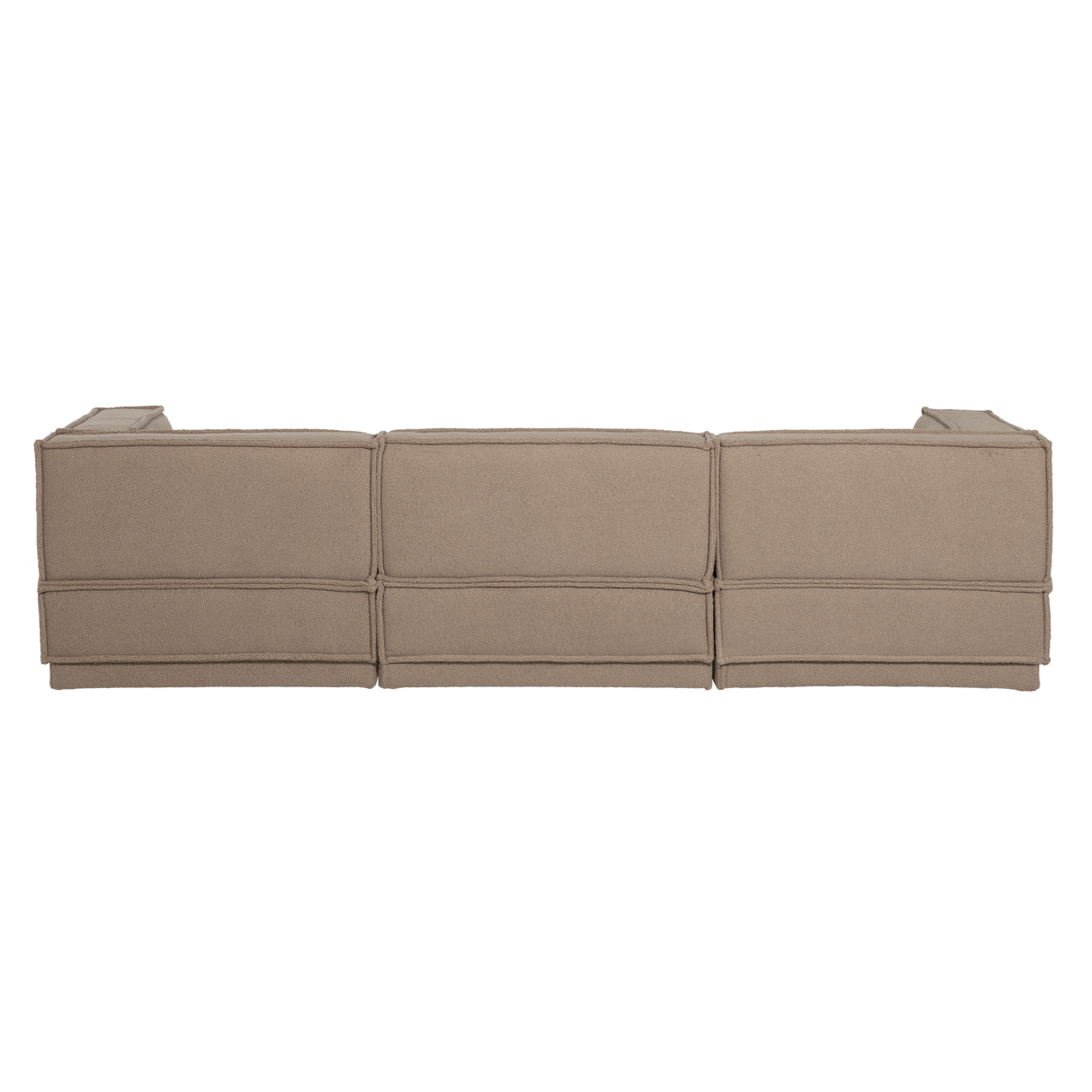 Manu Chaise Longue Bank Links Teddy Taupe [Fsc]