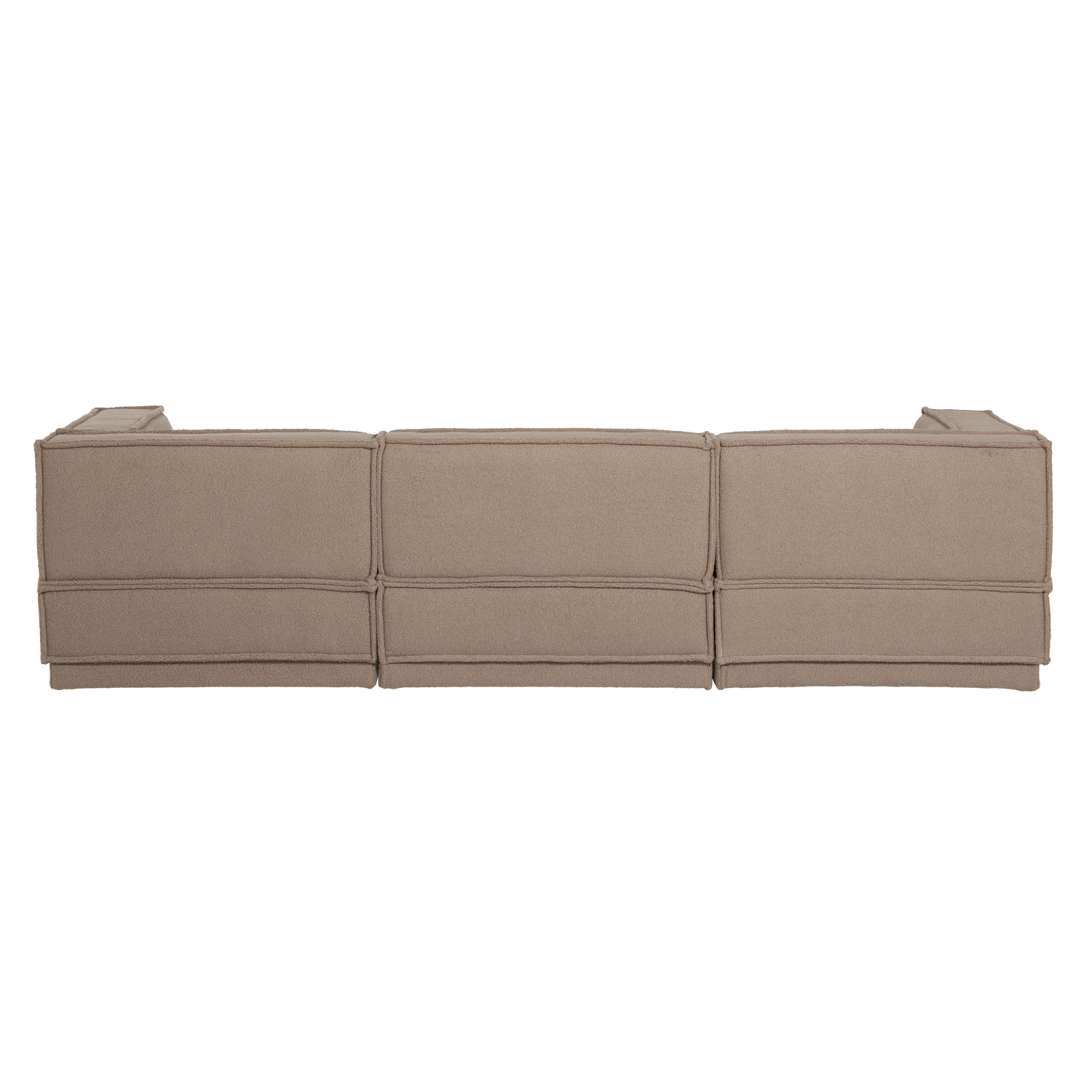 Manu Chaise Longue Bank Links Teddy Taupe [Fsc]