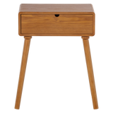 Nelo Nachtkastje/Bijzettafel Hout Bruin [Fsc]