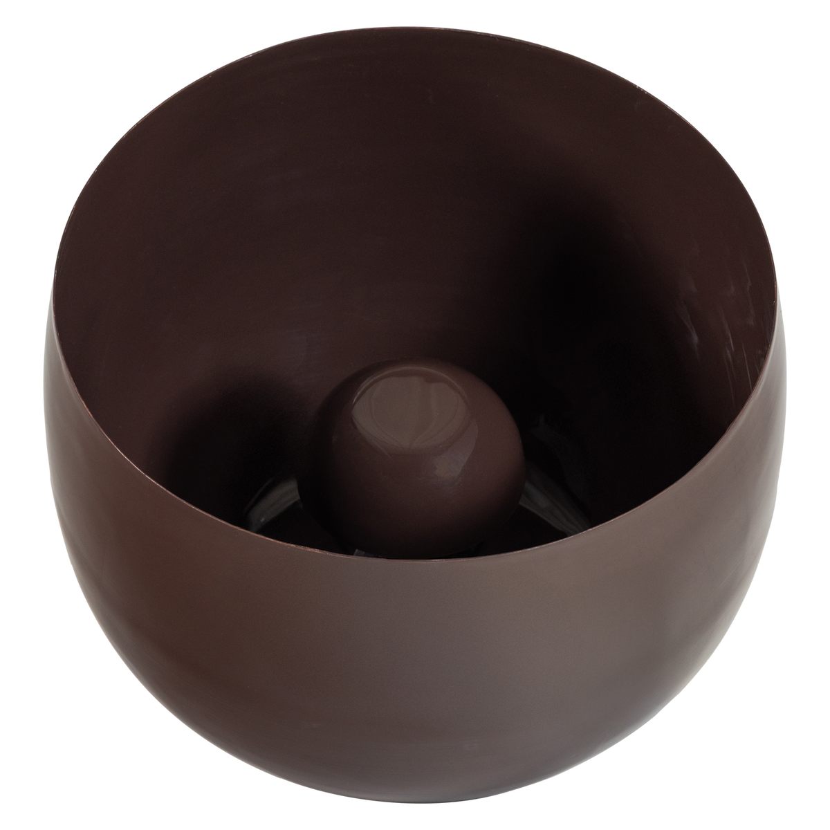 Mero Tafellamp 34 Xo35 Cm Metaal Hoogglans Bruin