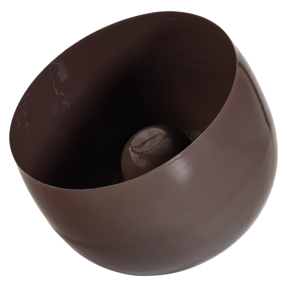 Mero Tafellamp 34 Xo35 Cm Metaal Hoogglans Bruin
