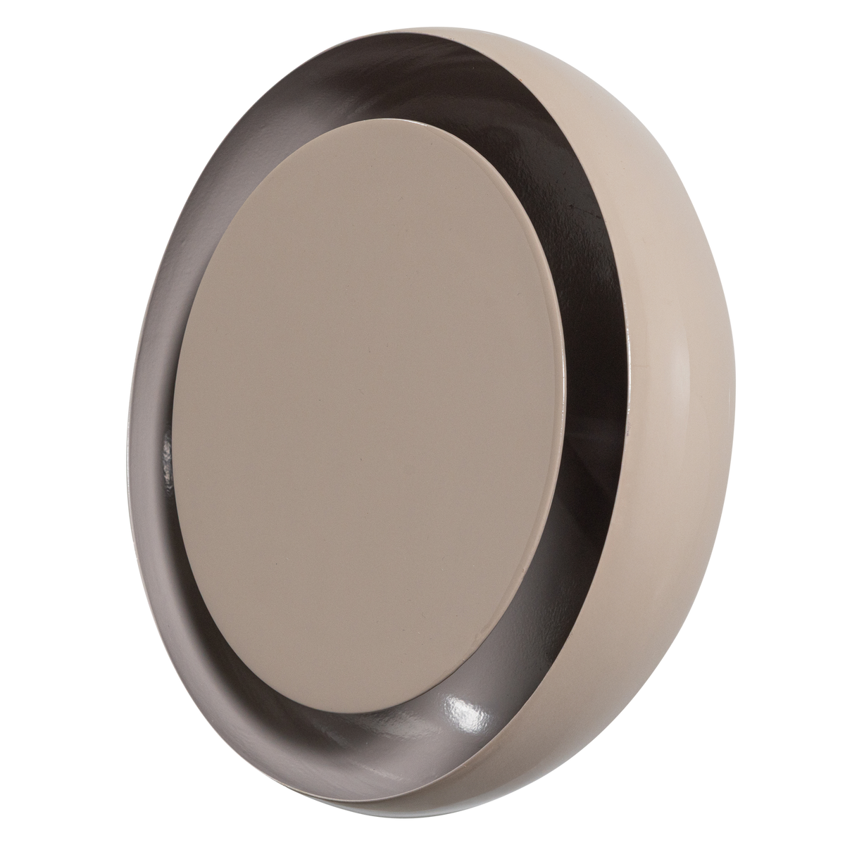 Gloomy Wandlamp Rond Metaal Zand
