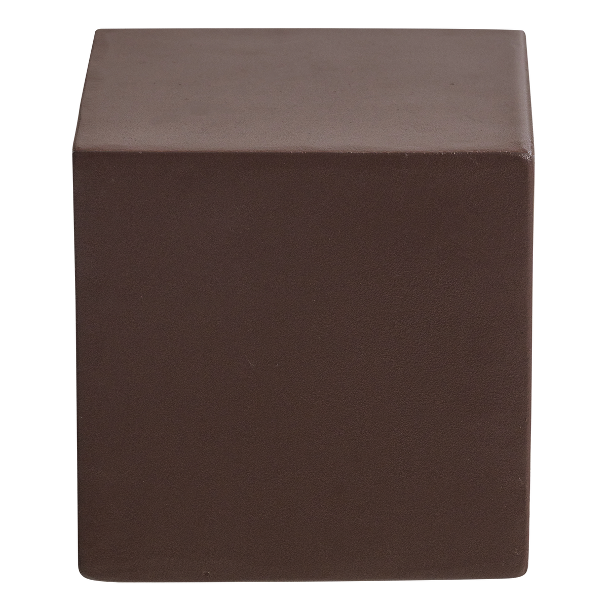 Numo Wanddeco Set Vaas/Kubus 39 X19 Cm Metaal Bruin