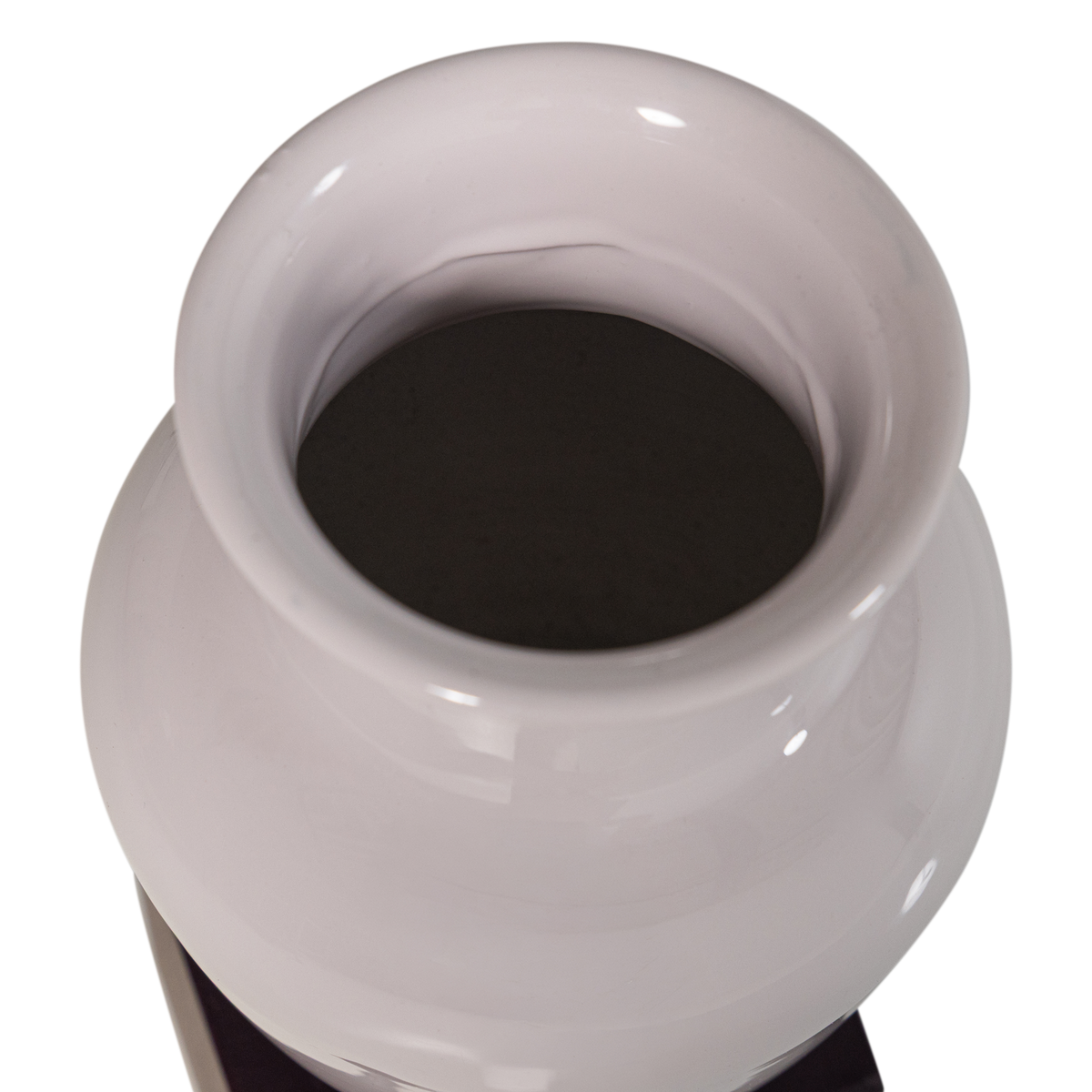 Numo Wanddeco Set Vaas/Kubus 21 X10 Cm Metaal Paars