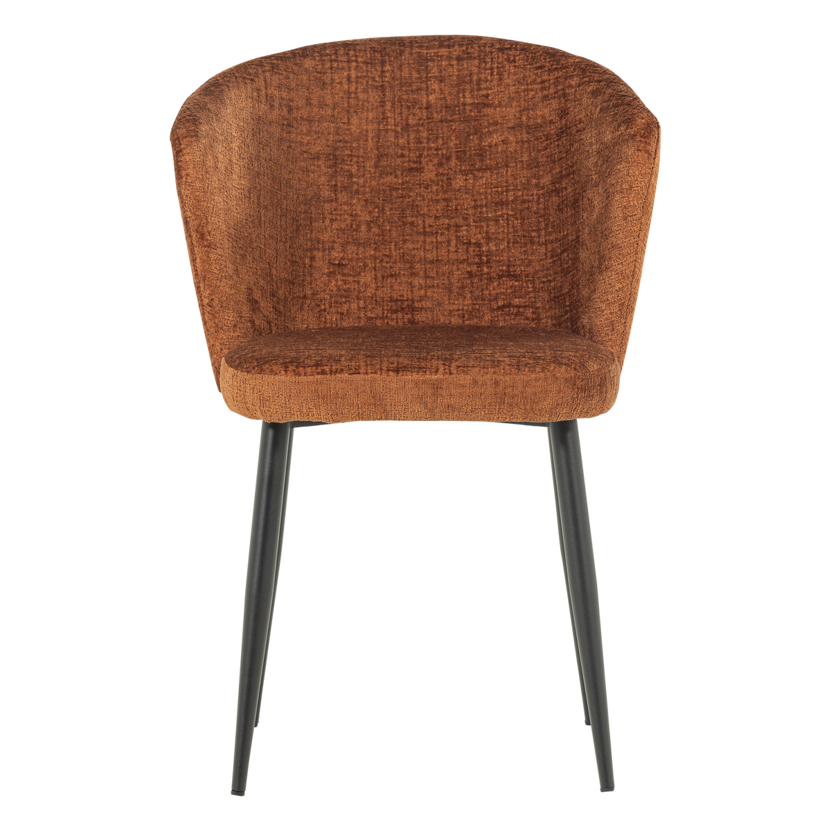 Luse Eetkamerstoel Velvet Oranje Set Van 2 [Fsc]