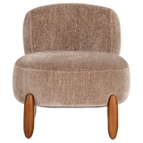 Runi Fauteuil Hout/Velvet Zand [Fsc]