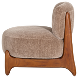 Runi Fauteuil Hout/Velvet Zand [Fsc]