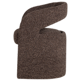 Lanor Eetkamerstoel Grove Boucle Donkerbruin [Fsc]