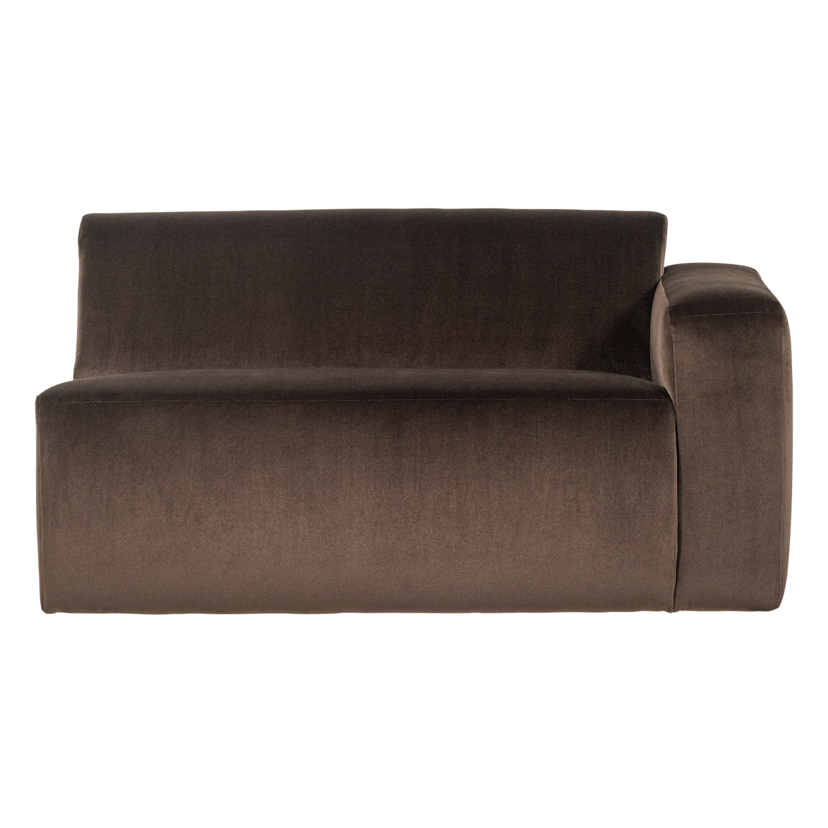 Mojo Base 1,5 Zits Element Arm Rechts Velvet Bruin [Fsc]