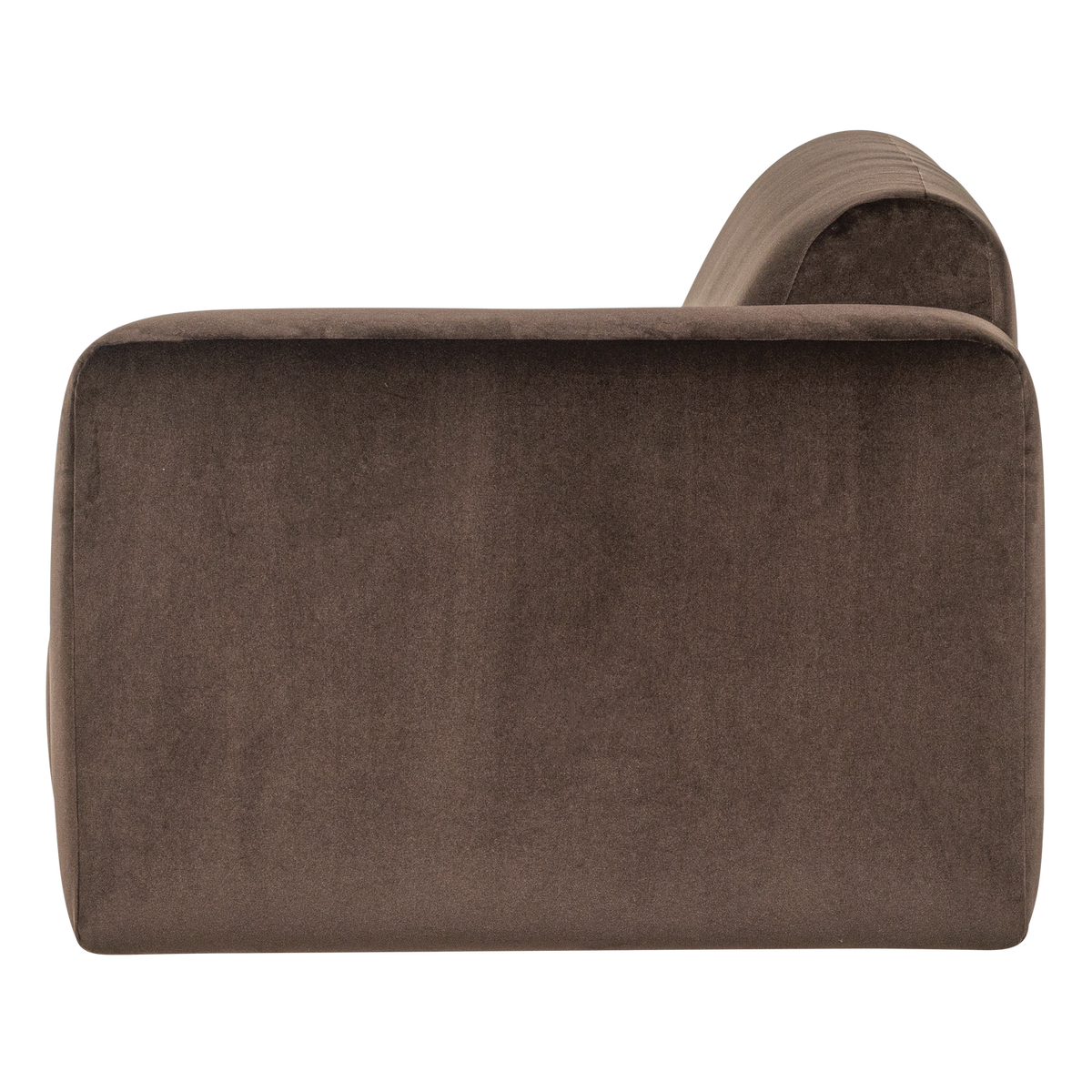 Mojo Base 1,5 Zits Element Arm Rechts Velvet Bruin [Fsc]