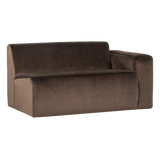 Mojo Base 1,5 Zits Element Arm Rechts Velvet Bruin [Fsc]