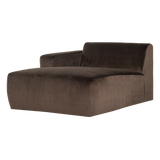 Mojo Base Chaise Longue Element Links Velvet Bruin [Fsc]