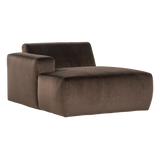 Mojo Base Chaise Longue Element Links Velvet Bruin [Fsc]
