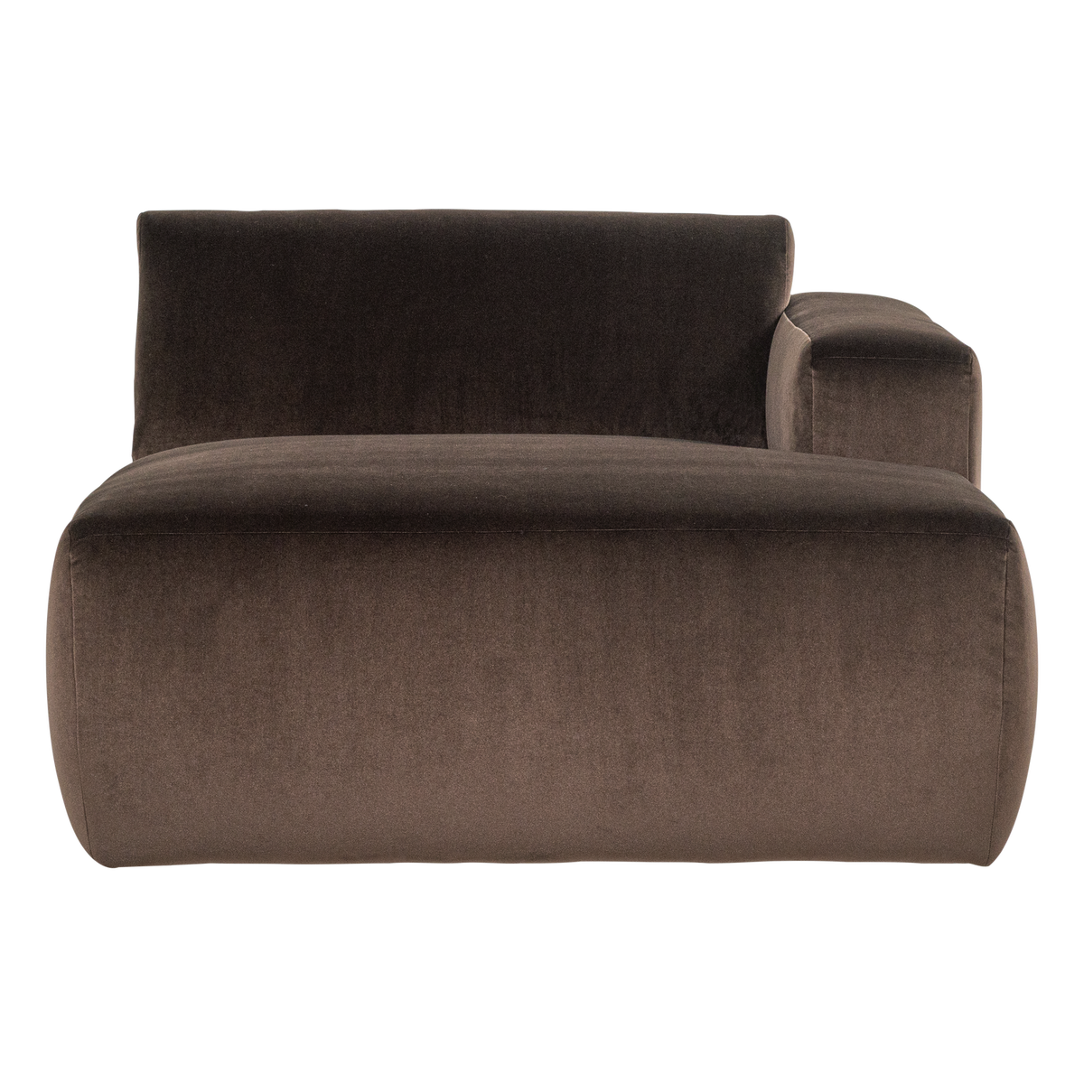 Mojo Base Chaise Longue Element Rechts Velvet Bruin [Fsc]