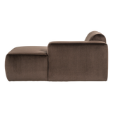 Mojo Base Chaise Longue Element Rechts Velvet Bruin [Fsc]