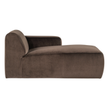 Mojo Base Chaise Longue Element Rechts Velvet Bruin [Fsc]