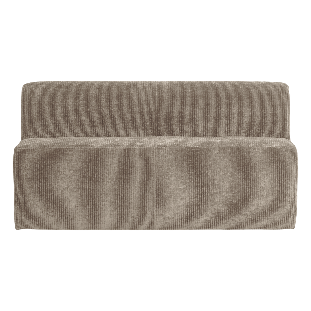 Mojo Base Eetbank 164 Cm Rugleuning Rib Donkerzand [Fsc]