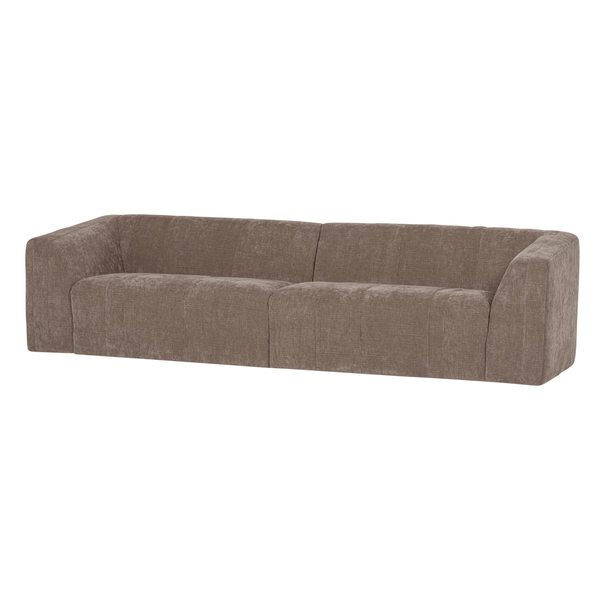 Omaire 4 Zits Bank Chenille Taupe [Fsc]