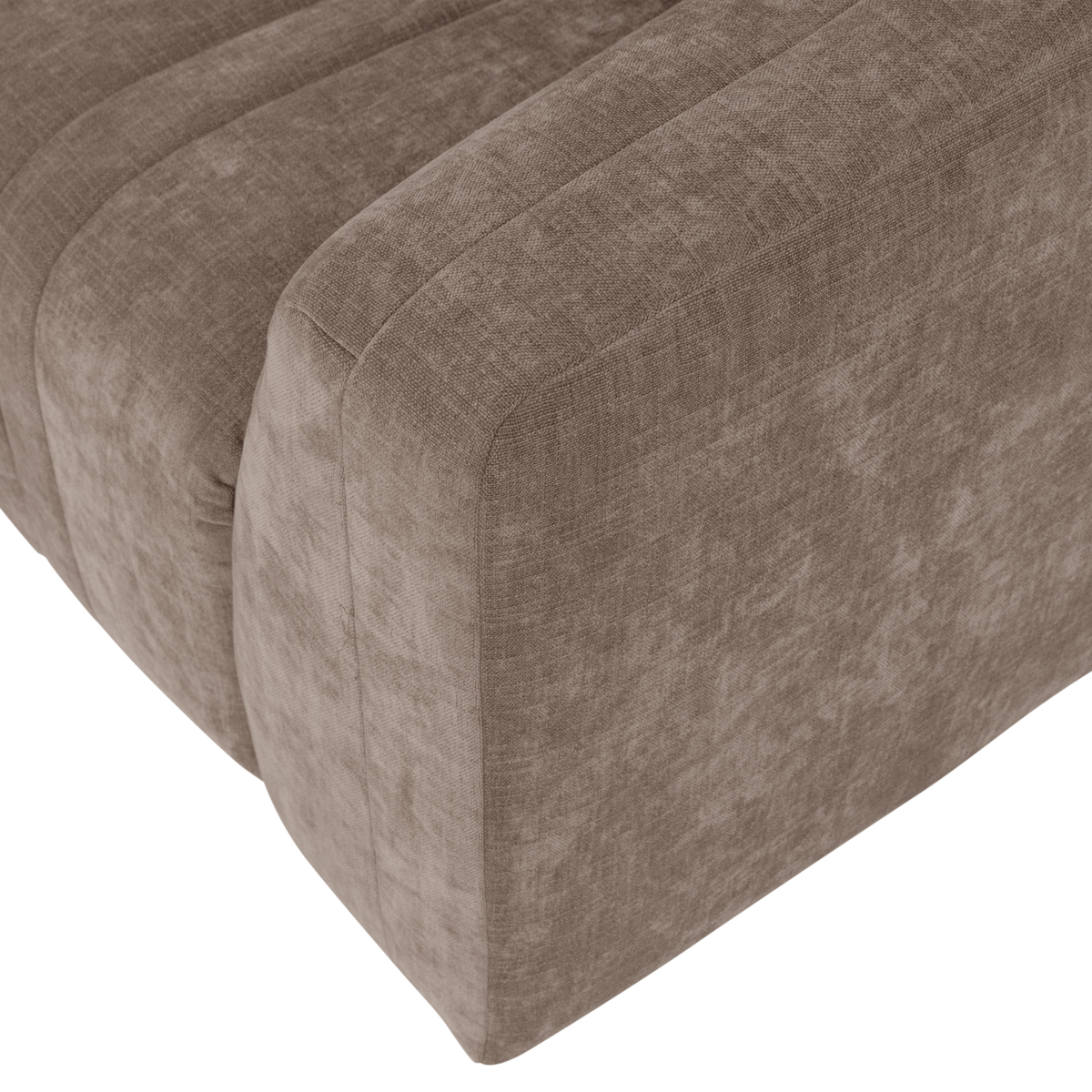 Omaire 4 Zits Bank Chenille Taupe [Fsc]