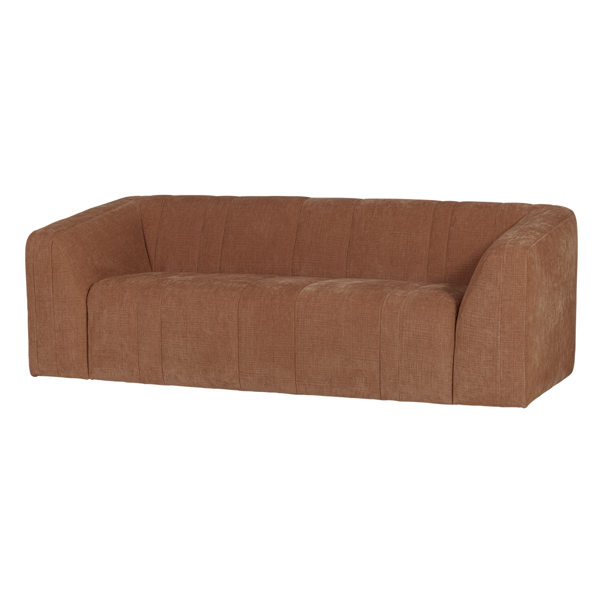 Omaire 2 Zits Bank Chenille Roestbruin [Fsc]