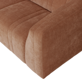 Omaire 2 Zits Bank Chenille Roestbruin [Fsc]