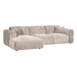 Cloud Chaise Longue Bank Links Chenille Naturel [Fsc]