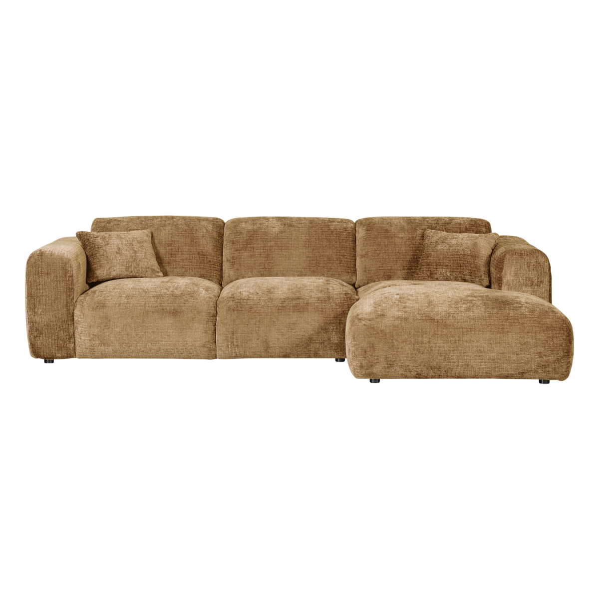 Cloud Chaise Longue Bank Rechts Chenille Honinggeel [Fsc]