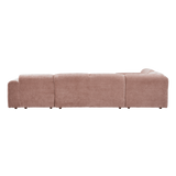Cloud Hoekbank Links Chenille Taupe/Roze [Fsc]