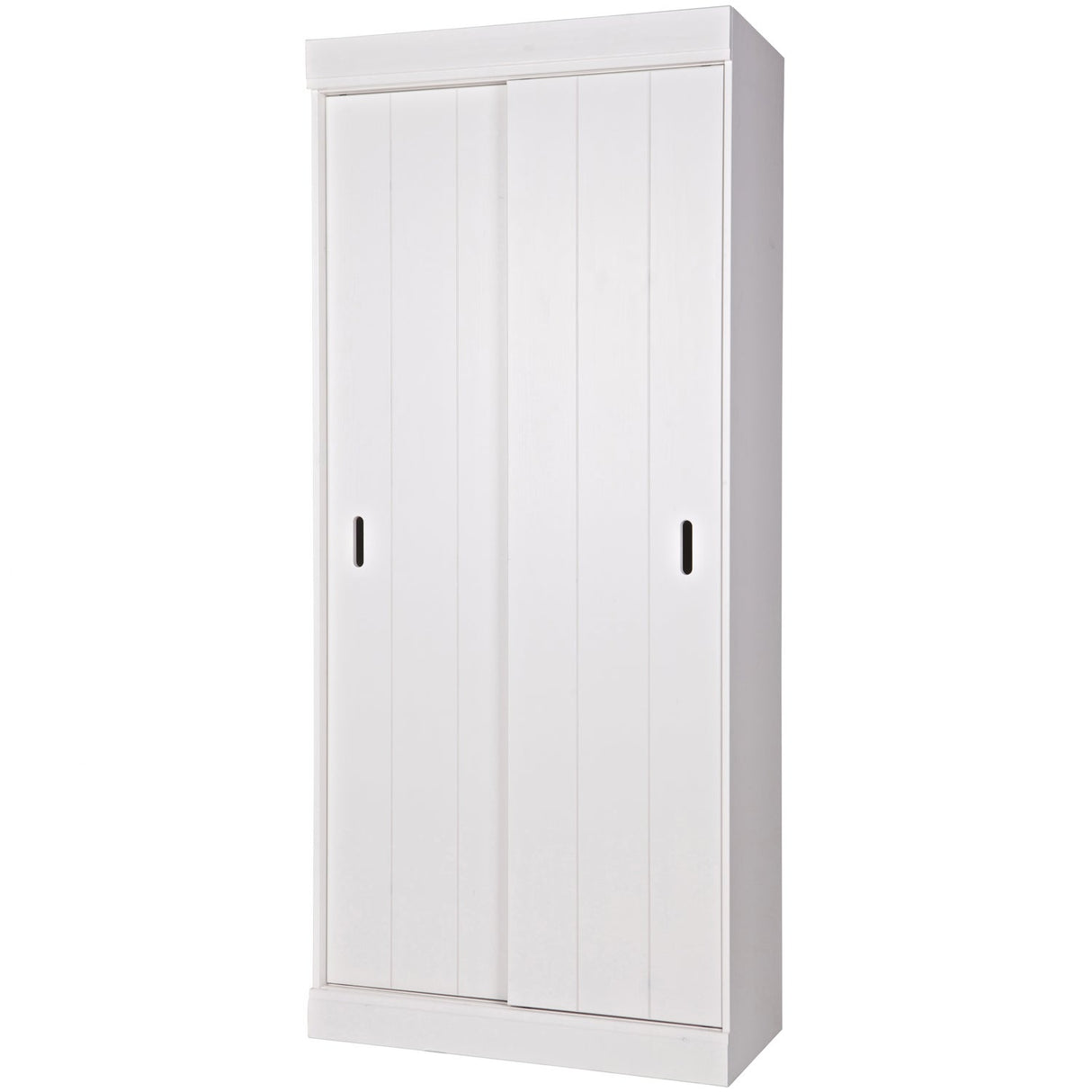 Row Plankenkast Met Schuifdeuren [Fsc] van WOOOD – Luxe comfort op maat van PureWonen. Vraag naar de beste prijs.