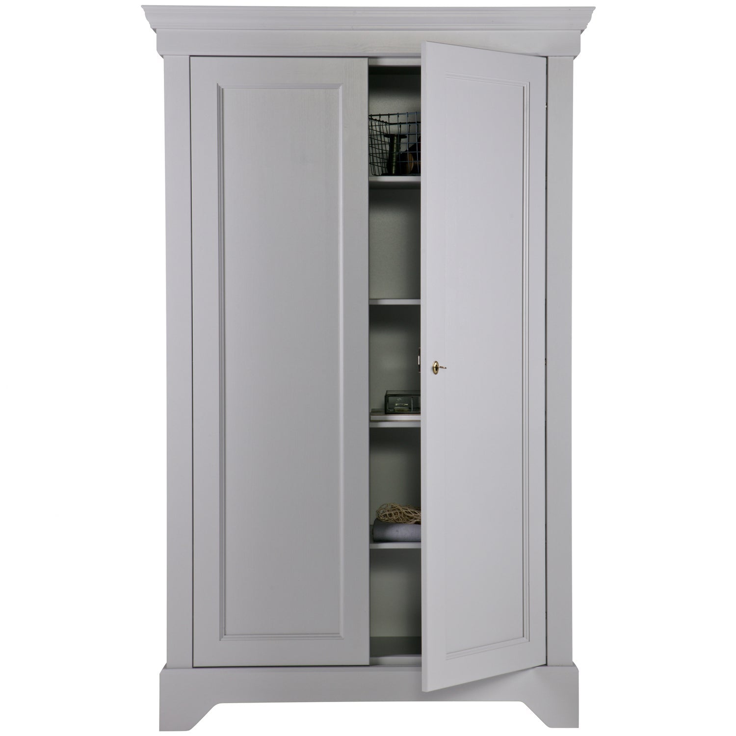 Isabel Brocante Kast Grenen Betongrijs [Fsc] van WOOOD – Luxe comfort op maat van PureWonen. Vraag naar de beste prijs.