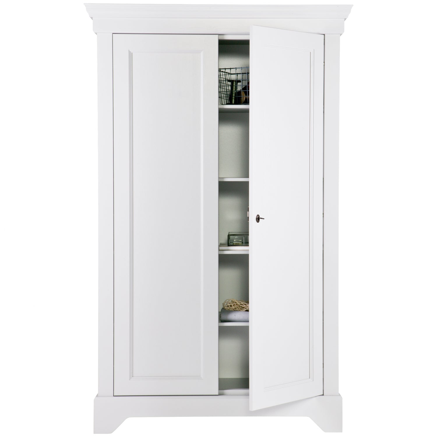 Isabel Brocante Kast Grenen Wit [Fsc] van WOOOD – Luxe comfort op maat van PureWonen. Vraag naar de beste prijs.