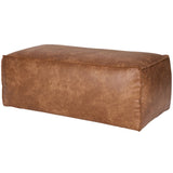 Rodeo Poef 43x120x60 Ecoleer Cognac