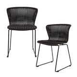 Set V 2 Wings Tuinstoel Zwart van WOOOD – Luxe comfort op maat van PureWonen. Vraag naar de beste prijs.