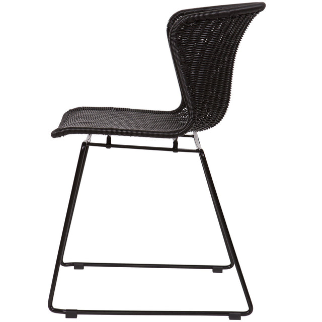 Set V 2 Wings Tuinstoel Zwart van WOOOD – Luxe comfort op maat van PureWonen. Vraag naar de beste prijs.