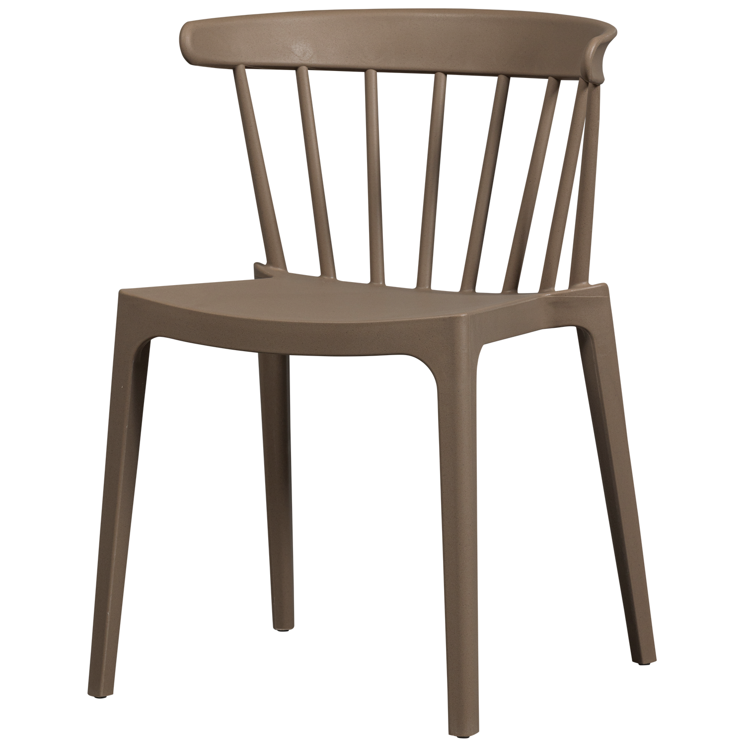 Bliss Tuinstoel Met Spijlen Bruin Melange