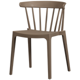 Bliss Tuinstoel Met Spijlen Bruin Melange