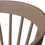 Bliss Tuinstoel Met Spijlen Bruin Melange