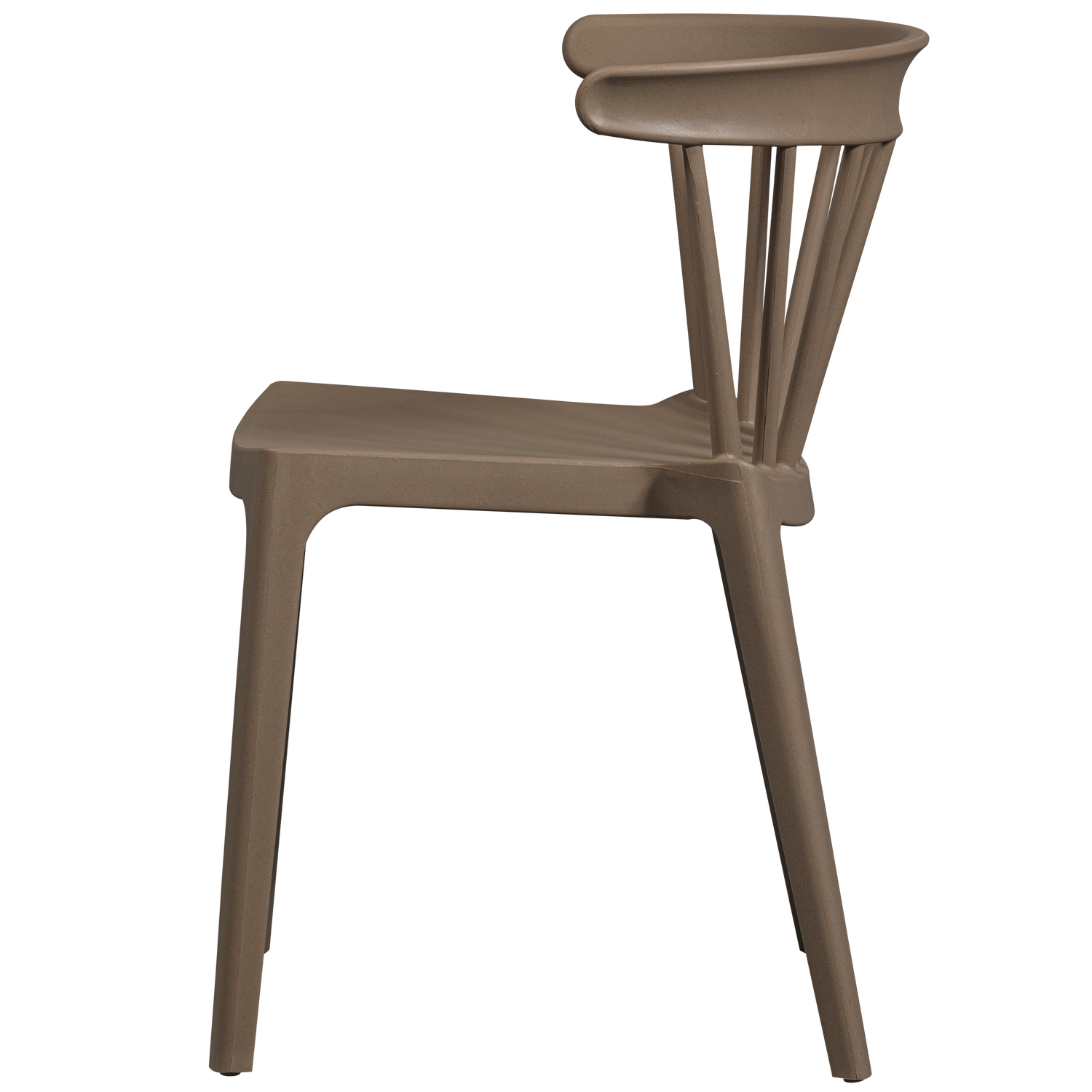 Bliss Tuinstoel Met Spijlen Bruin Melange