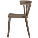 Bliss Tuinstoel Met Spijlen Bruin Melange