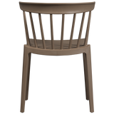 Bliss Tuinstoel Met Spijlen Bruin Melange