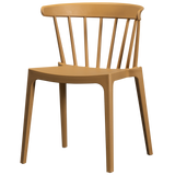 Bliss Tuinstoel Met Spijlen Karamel Melange