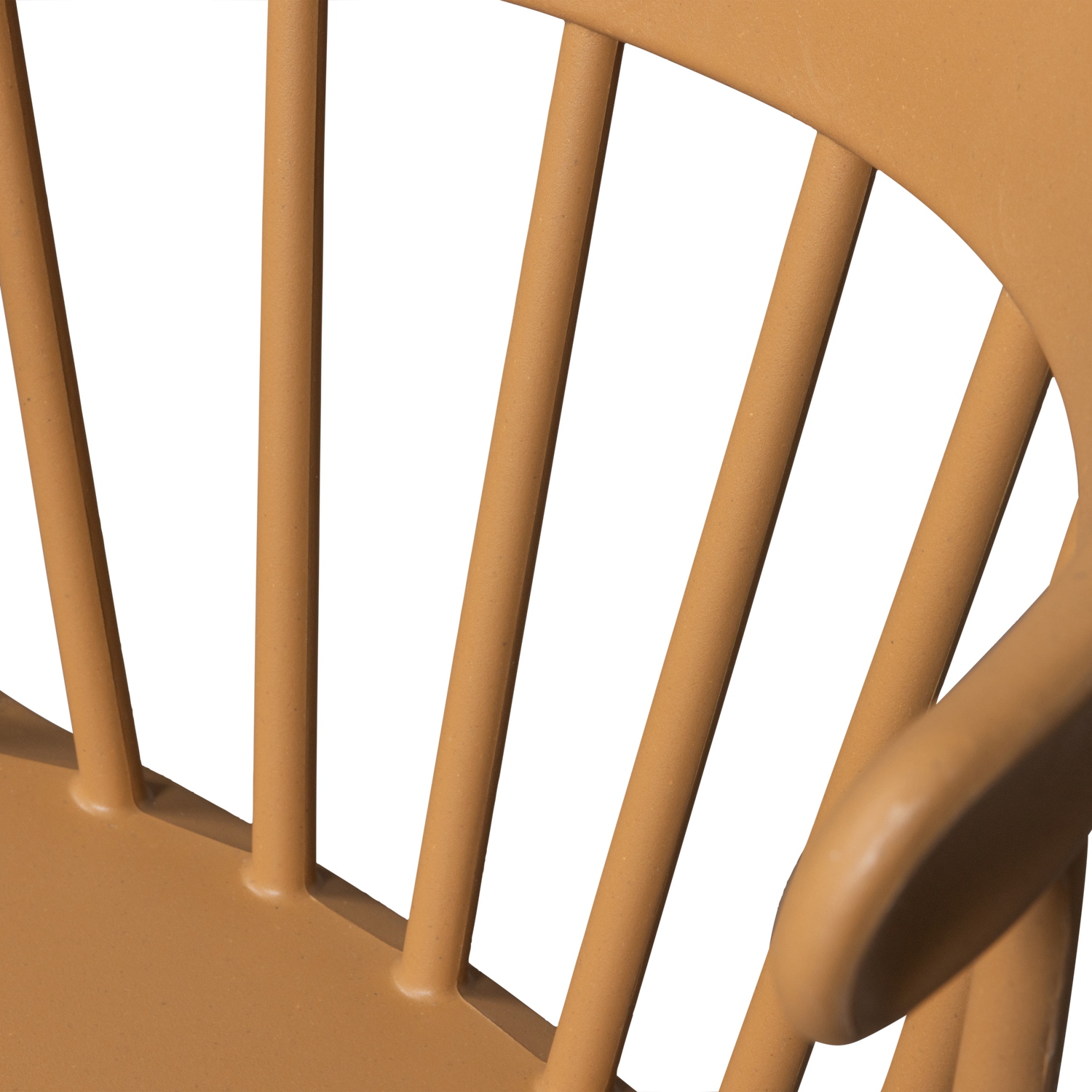 Bliss Tuinstoel Met Spijlen Karamel Melange