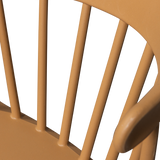 Bliss Tuinstoel Met Spijlen Karamel Melange